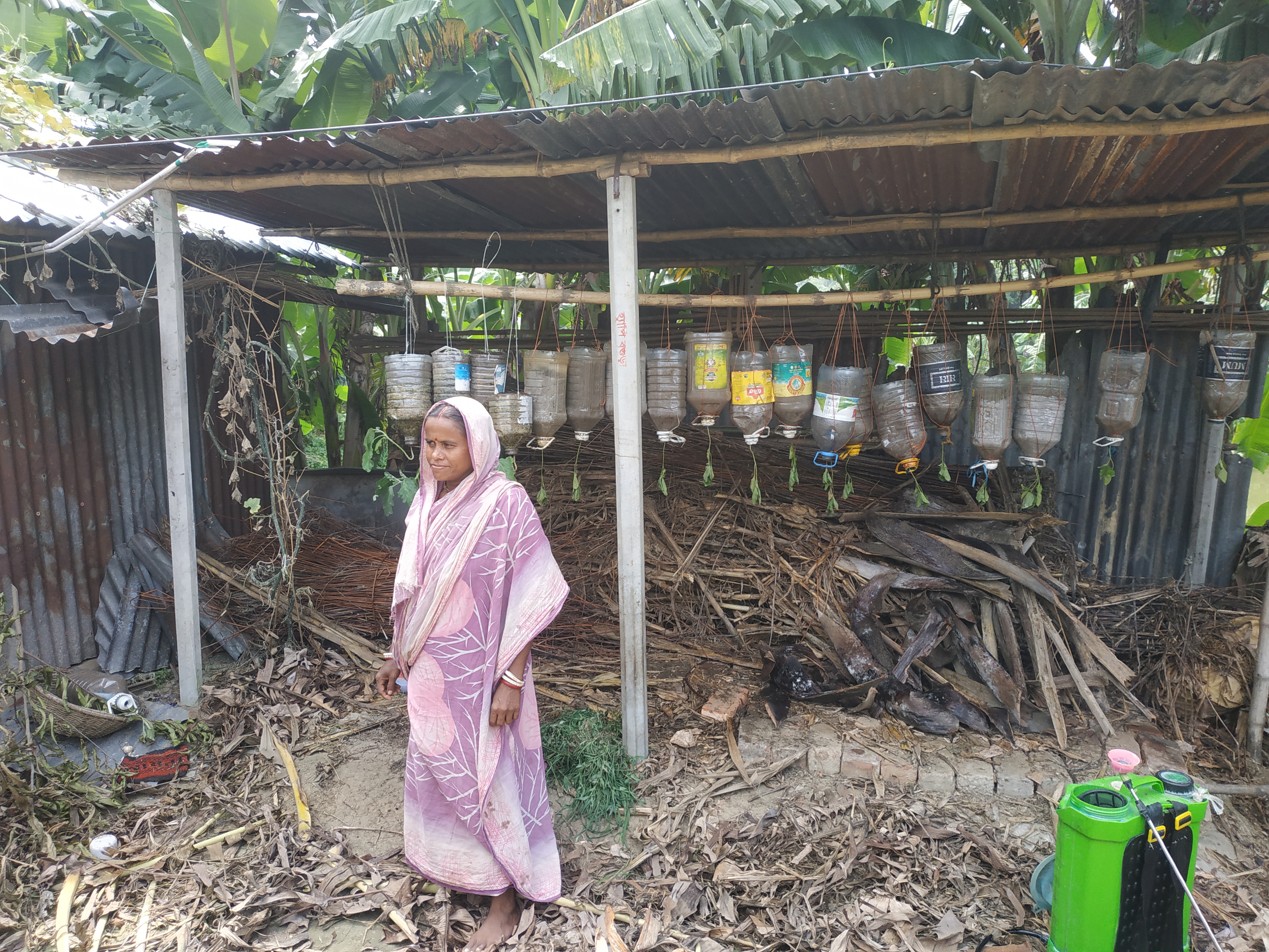 Production of Safe Food in The Homestead to Improve the Living Standards of Marginal Women